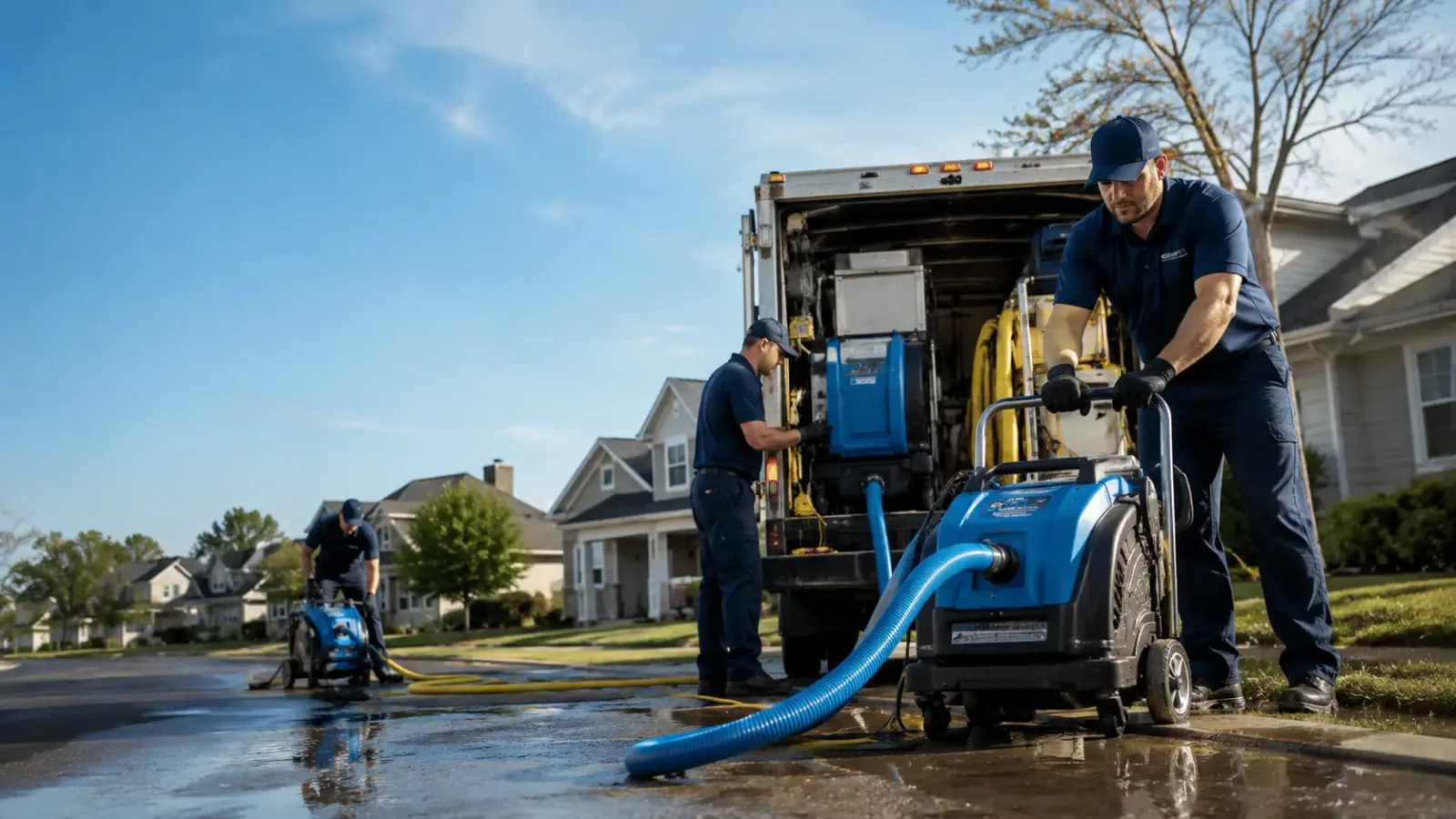 Flood Damage Cleanup in Nevada, TX